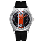 Fashion Retro Design Leather Band Analog Alloy Quartz Wrist Watch