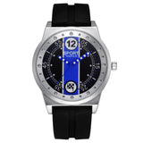 Fashion Retro Design Leather Band Analog Alloy Quartz Wrist Watch