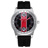 Fashion Retro Design Leather Band Analog Alloy Quartz Wrist Watch