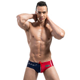 Men's Rope Waist Design Swimming Trunks Swimming Briefs Swimsuit Beach Shorts Swimwear