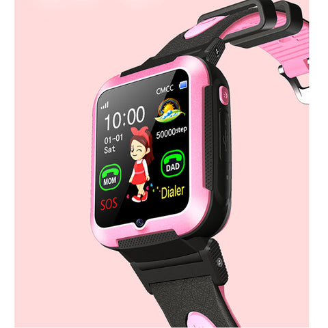 E7 Touch Screen Smart Watch Top GPS Phone Positioning Fashion Children Watch SOS Call Location Finder Locator Tracker Smartwatch